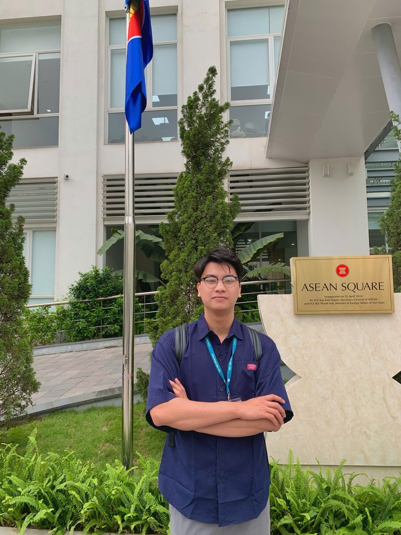 H&igrave;nh ảnh bạn Trần Quang Linh - Sinh vi&ecirc;n năm 4 trường Học viện Ngoại giao